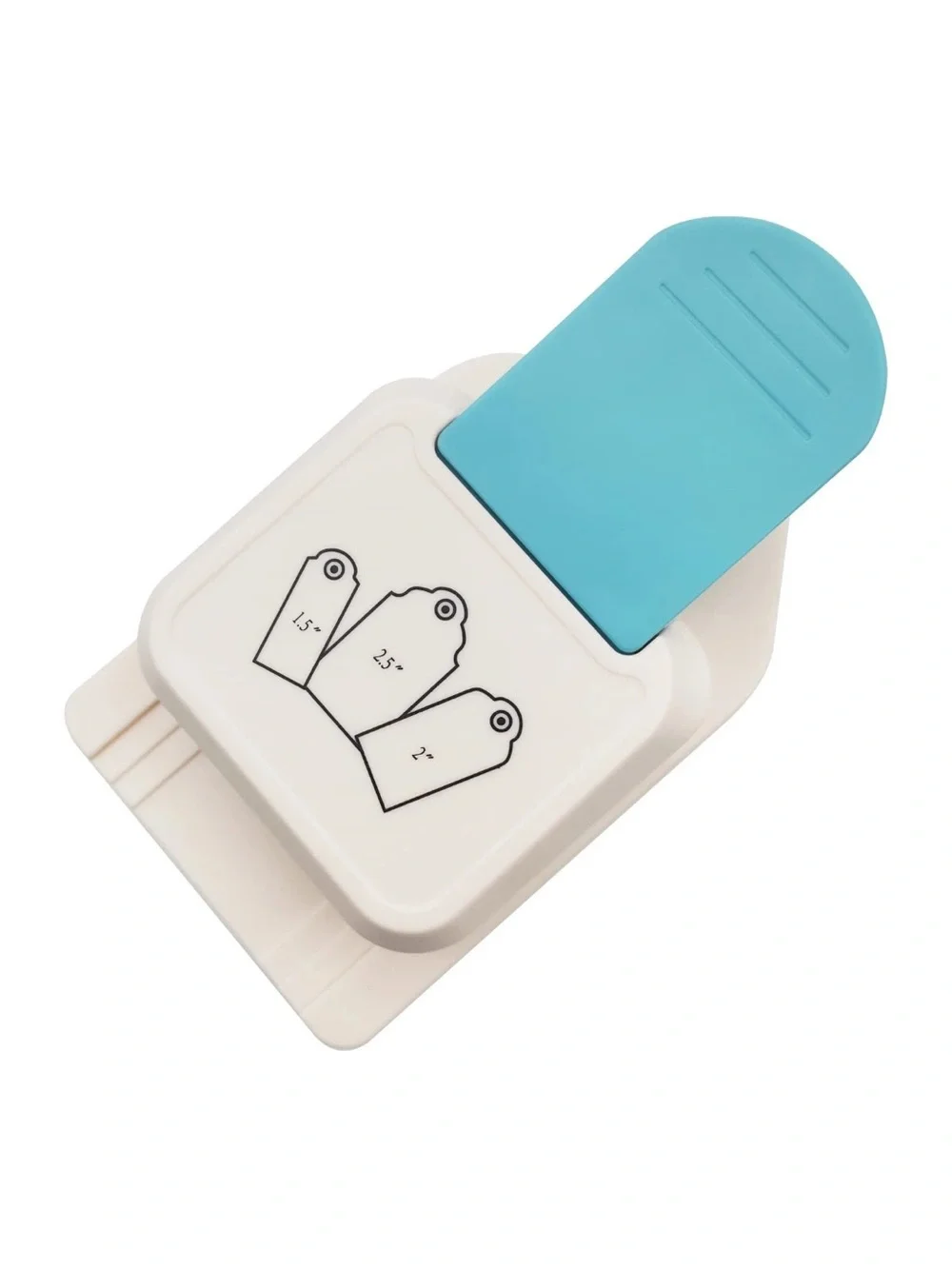3 in 1 Craft Tag Punch 1.5/2/2.5 Inch Gift Tag Paper Puncher Scrapbook